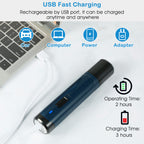 Quiet USB Rechargeable Dog Nail Grinder – 2-Speed Professional Pet Nail Trimmer for Safe & Smooth Claw Care (Dogs & Cats)