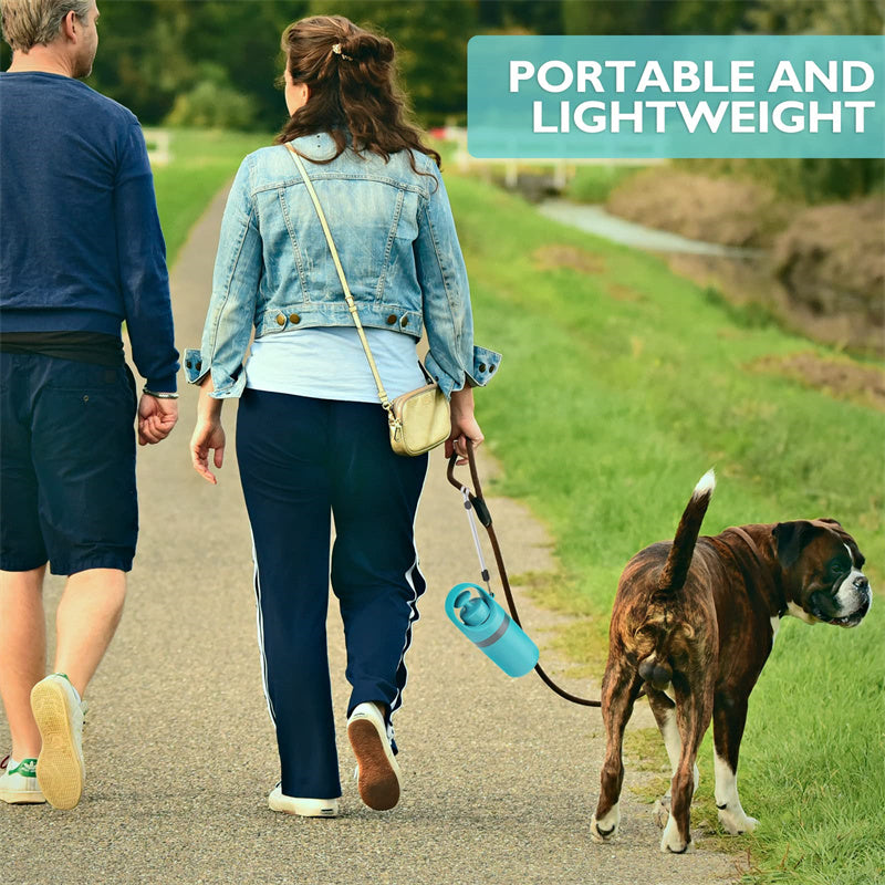 Portable Dog Pooper Scooper with Built-in Bag Dispenser – Lightweight 8-Claw Pet Waste Picker