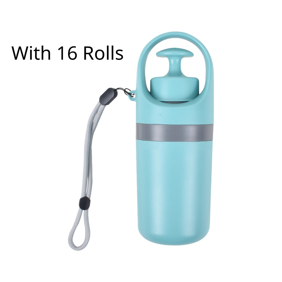 Portable Dog Pooper Scooper with Built-in Bag Dispenser – Lightweight 8-Claw Pet Waste Picker