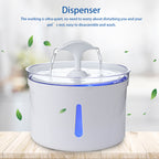Automatic Pet Water Fountain for Cats & Dogs Circulating Drinking Basin Quiet Filter Pet Water Dispenser