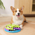 Pet Slow Feeder Bowl 3-Layer Puzzle Dog Bowl Anti-Choking Non-Slip Interactive Puppy Feeding Toy