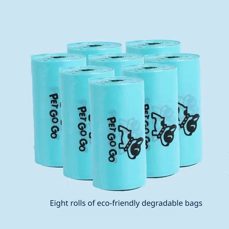 Portable Dog Pooper Scooper with Built-in Bag Dispenser – Lightweight 8-Claw Pet Waste Picker
