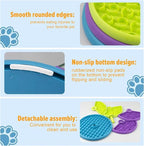 Pet Slow Feeder Bowl 3-Layer Puzzle Dog Bowl Anti-Choking Non-Slip Interactive Puppy Feeding Toy