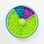 Pet Slow Feeder Bowl 3-Layer Puzzle Dog Bowl Anti-Choking Non-Slip Interactive Puppy Feeding Toy