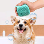 7pcs Pet Grooming Kit – Self-Cleaning Slicker Brush, Nail Clipper, Flea Comb & Bath Brush Set for Dogs & Cats