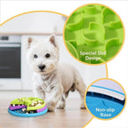 Pet Slow Feeder Bowl 3-Layer Puzzle Dog Bowl Anti-Choking Non-Slip Interactive Puppy Feeding Toy